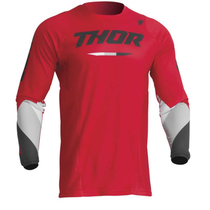 Maillot moto cross Thor PULSE TACTIC RED