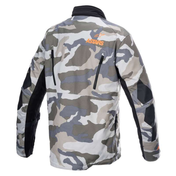 Alpinestars VENTURE XT Camo/Orange Fluo motorcycle jacket 
