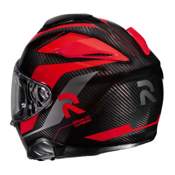 Casque moto HJC RPHA 71 CARBON HAMIL NOIR/ROUGE