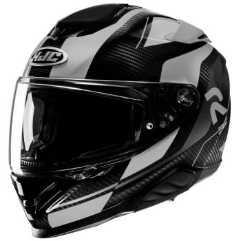 Casque moto HJC RPHA 71 CARBON HAMIL NOIR/GRIS