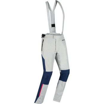 Pantalon moto Bering SIBERIA GRIS/BLEU
