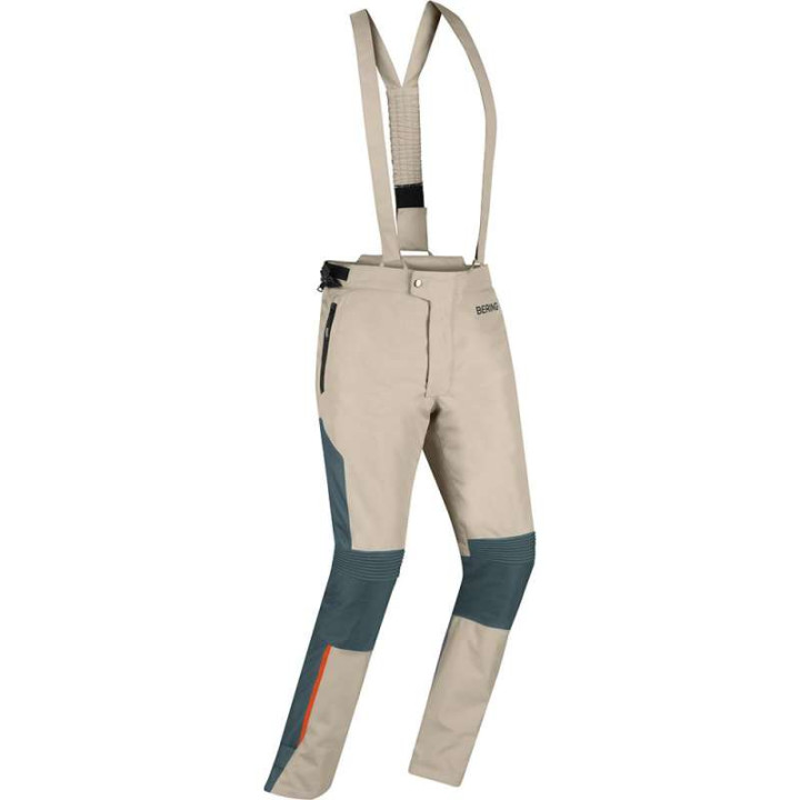Pantalon moto Bering SIBERIA BEIGE/GRIS