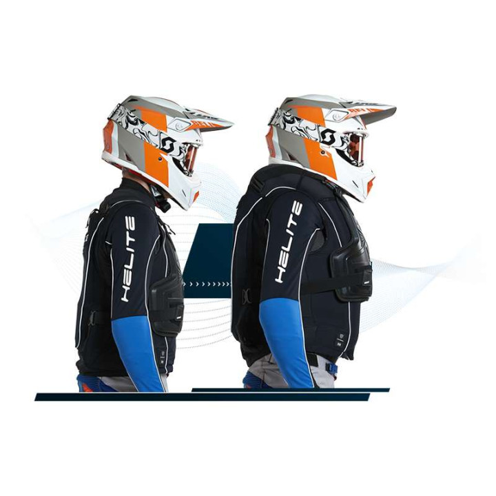 Gilet Airbag HELITE OFF ROAD SANS MANCHES