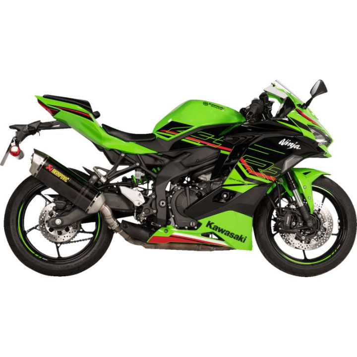 Silencieux homologué AKRAPOVIC Carbone Kawasaki  Ninja ZX-4R (S-K4SO8-HRC)