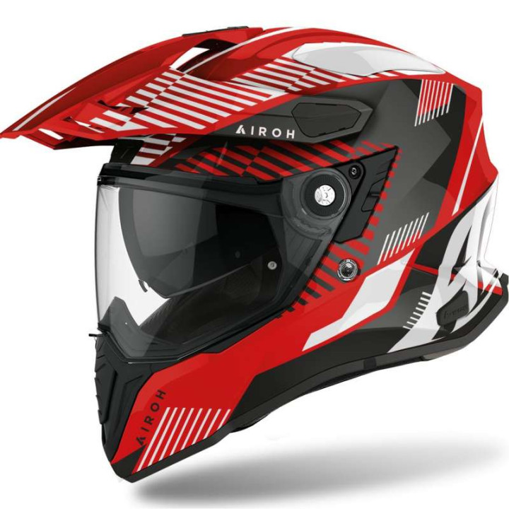Airoh COMMANDER BOOST Red Gloss motorcycle helmet