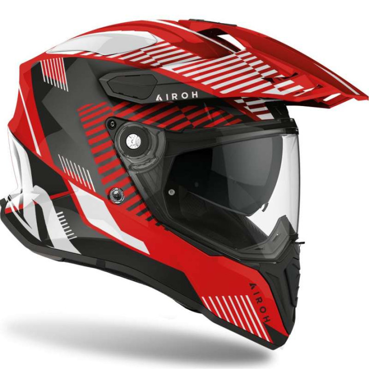 Airoh COMMANDER BOOST Red Gloss motorcycle helmet