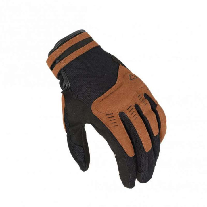 Gants moto Macna DARKO Marron/Noir