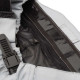 Pantalon enduro T.UR P-THREE Gris Clair/Rouge