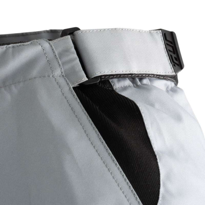 Pantalon enduro T.UR P-THREE Gris Clair/Rouge