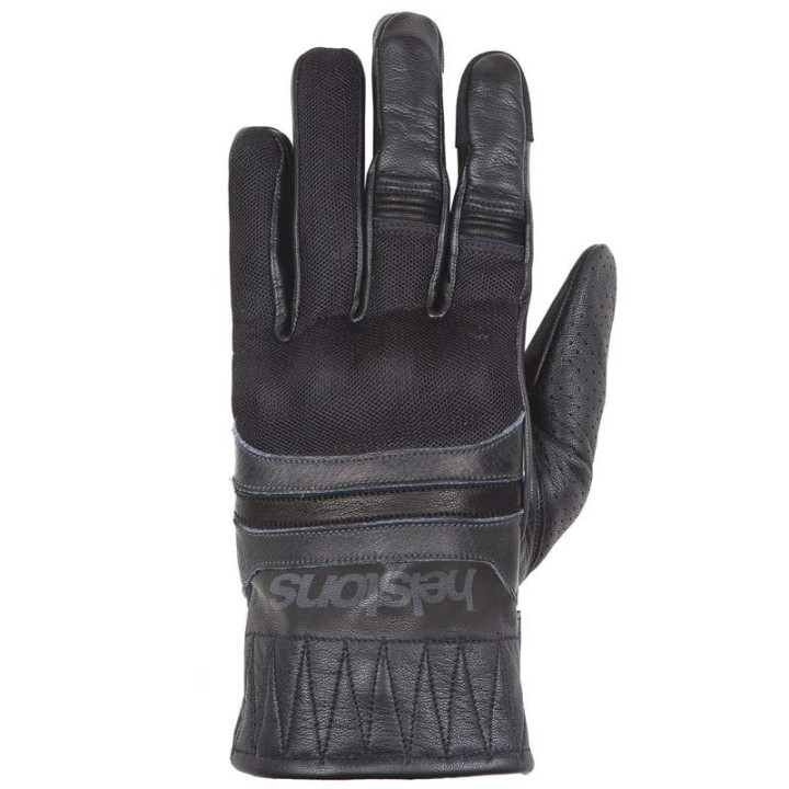 Helstons BULL AIR Summer Motorcycle Gloves Black