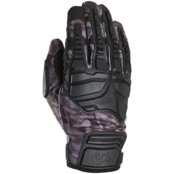 Gants moto d'été Furygan TEKTO EVO - Noir/Camouflage