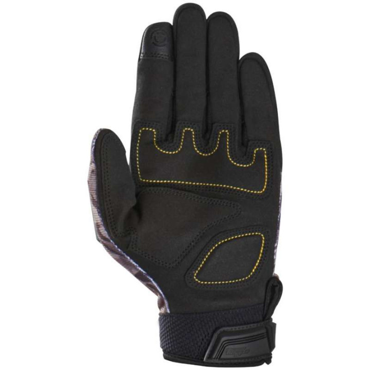 Furygan TEKTO EVO summer motorcycle gloves - Black/Camouflage