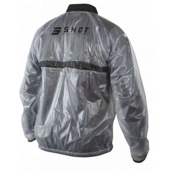 Veste de pluie moto transparente Shot