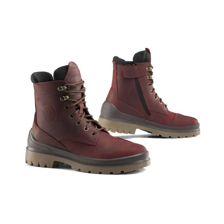 Falco VIKY BURGUNDY women's motorcycle shoes