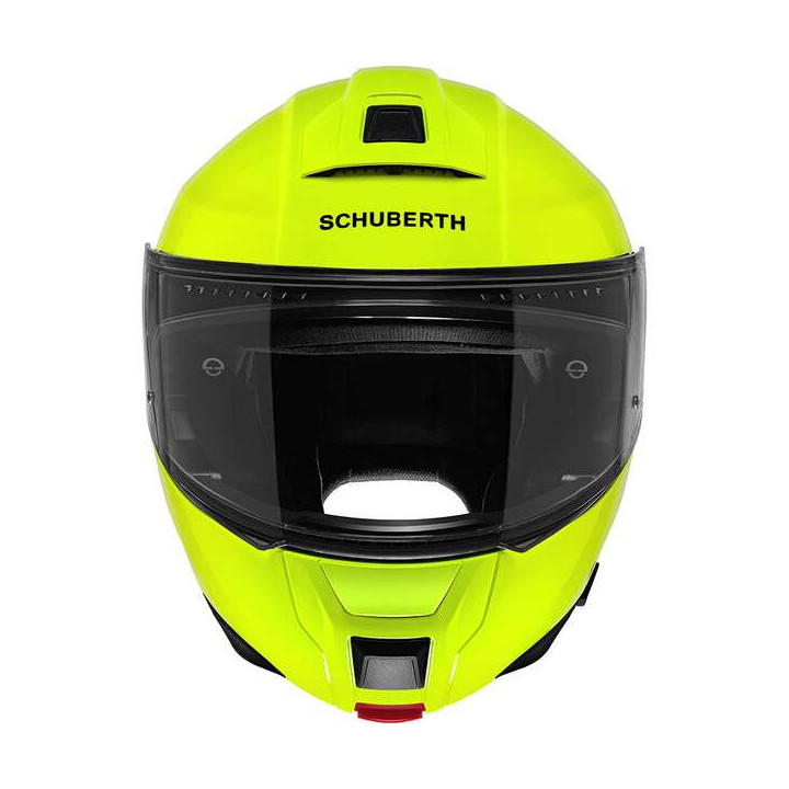 Casque moto modulable Schuberth C5 Jaune Fluo