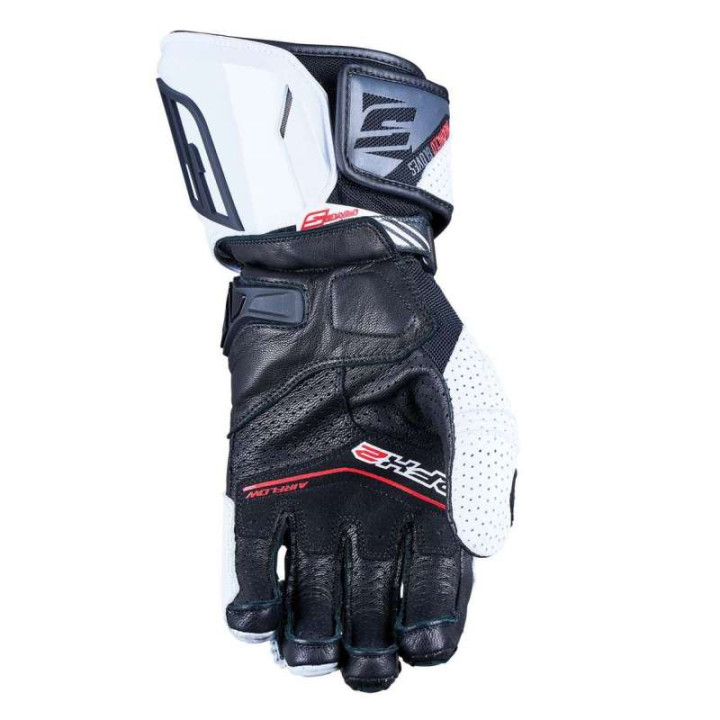 Gants moto racing Five RFX2 AIRFLOW 2023 Blanc