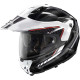 Casque moto X-Lite X552 ULTRA CARBON LATITUDE N COM Noir/Blanc/Rouge