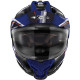 Casque moto X-Lite X552 ULTRA CARBON LATITUDE N COM Noir/Bleu/Rouge