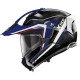 Casque moto X-Lite X552 ULTRA CARBON LATITUDE N COM Noir/Bleu/Rouge