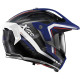 Casque moto X-Lite X552 ULTRA CARBON LATITUDE N COM Noir/Bleu/Rouge