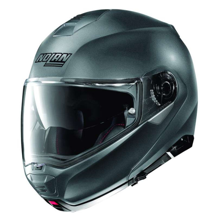 Modular helmet Nolan N100.5 CLASSIC N-COM - Flat Vulcan Grey