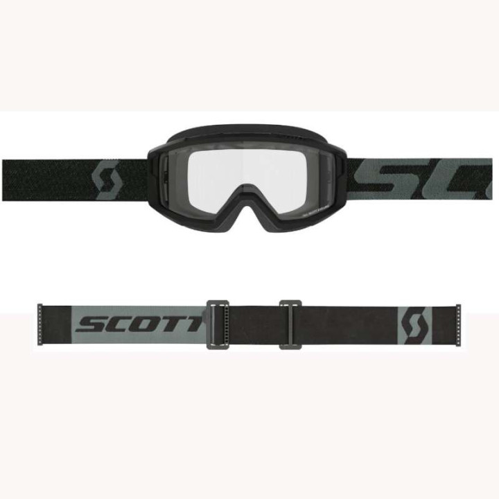 Masque cross Scott PRIMAL ENDURO 2023 Black/Clear