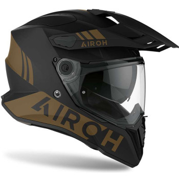 Casque moto Airoh COMMANDER GOLD MAT