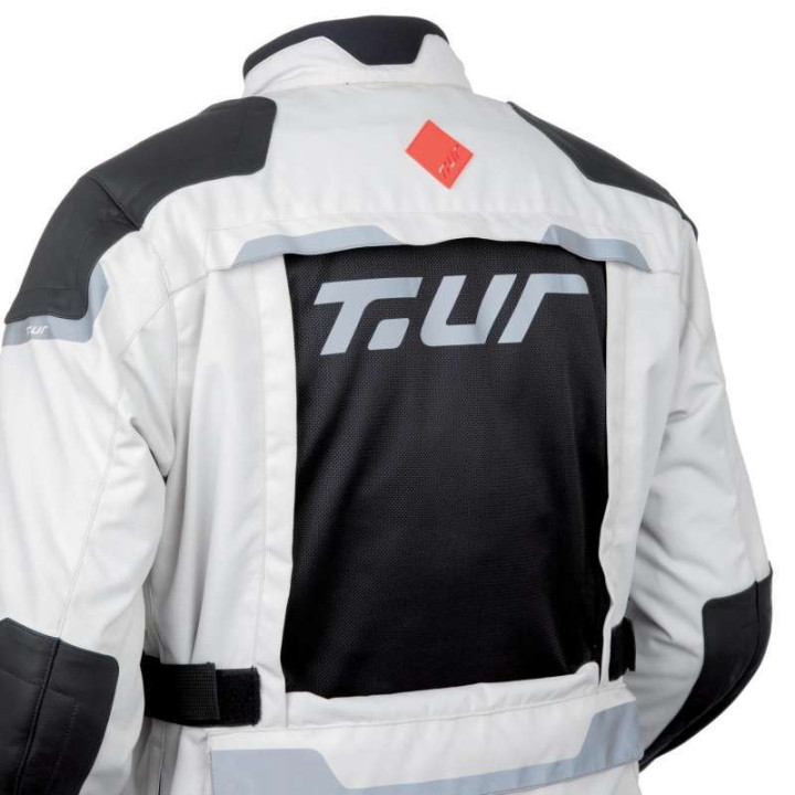Veste moto T.UR J-TWO Gris taille XL