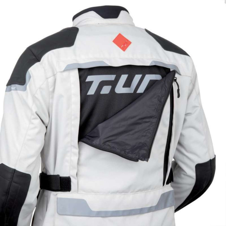 Veste moto T.UR J-TWO Gris taille XL