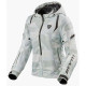 Women's motorcycle jacket Rev'it FLARE 2 LADIES CAMO GREY/BLACK