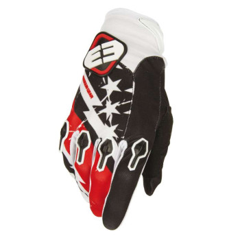 Gants moto cross Freegun DEVO US 2015 Rouge Taille 10