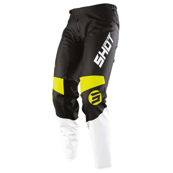 Shot KID DEVO STORM 2021 LIME children's motocross pants