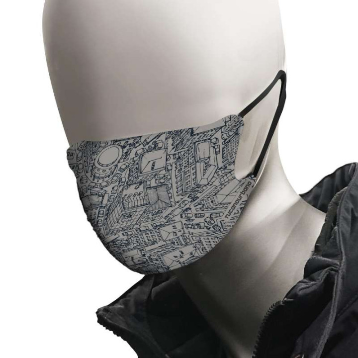 Masques anti-pollution Tucano Urbano RINA (2 pièces)