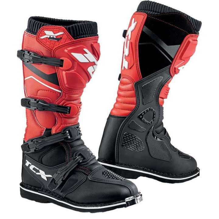 TCX X-BLAST motorcycle boots Black/Red