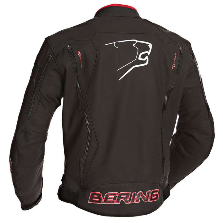 Bering KINGSTON EVO leather motorcycle jacket size S