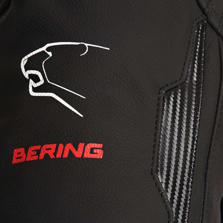 Bering KINGSTON EVO leather motorcycle jacket size S