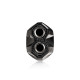 AKRAPOVIC Titanium black approved muffler Kawasaki Z1000 H2 (S-K10SO31-HGITBL)