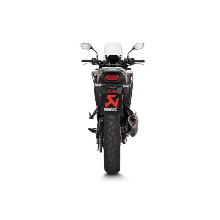 AKRAPOVIC Titanium black approved muffler Honda XL750 Transalp (S-H7SO6-HRTBL)
