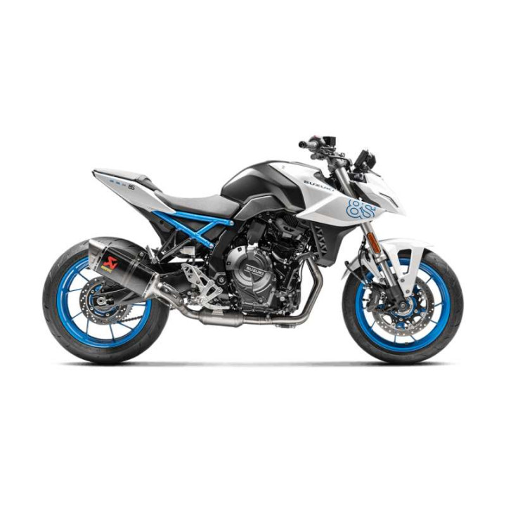 Complete AKRAPOVIC RACING Suzuki GSX-8S (S-S8R1-EEC) carbon line