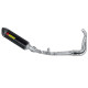 Ligne complète AKRAPOVIC RACING Carbone Kawasaki Z1000/SX (S-K10R8-ZC)