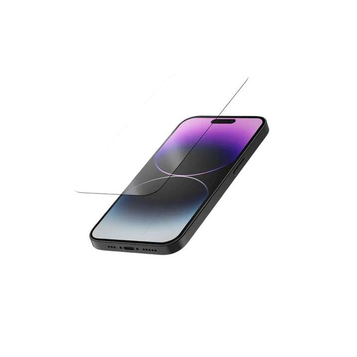 Protection d'écran en verre trempé Quad Lock iPhone 15 et 15 Pro