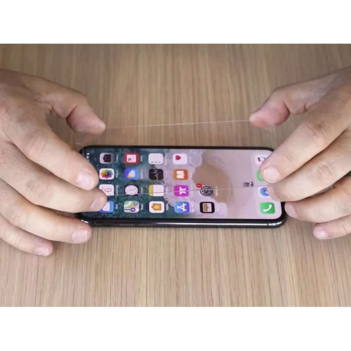 Protection d'écran en verre trempé Quad Lock iPhone 15 et 15 Pro