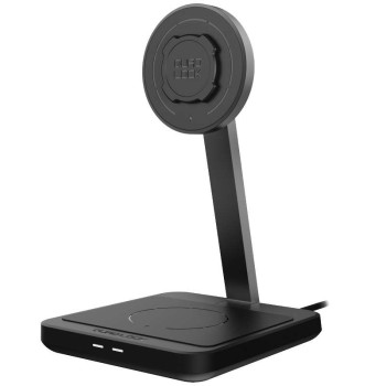 Double chargeur à induction de bureau Quad Lock