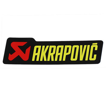 Autocollant Akrapovic 100X29mm Autocollant Akrapovic 100X29mm