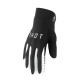 Thor AGILE SOLID BLACK/WHITE motocross gloves Thor AGILE SOLID BLACK/WHITE motocross gloves