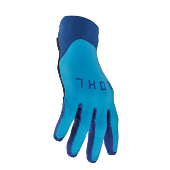 Gants moto cross Thor AGILE SOLID BLUE/NAVY Gants moto cross Thor AGILE SOLID BLUE/NAVY