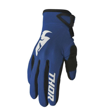 Gants moto cross Thor SECTOR 2020 NAVY/WHITE