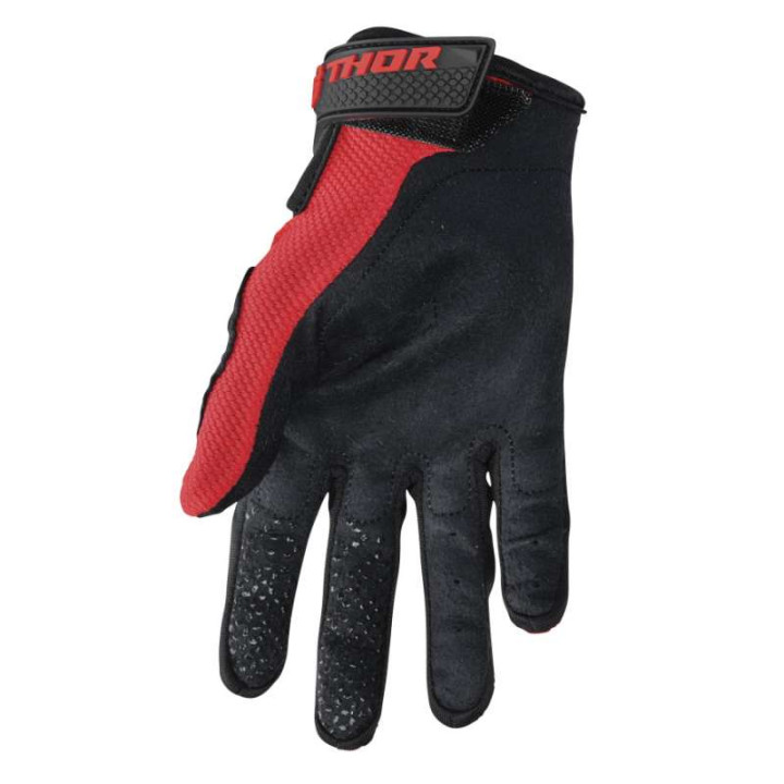 Gants moto cross Thor SECTOR 2020 RED/WHITE