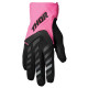 Gants moto cross femme Thor SPECTRUM PINK/BLACK