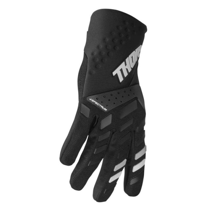 Thor SPECTRUM BLACK/WHITE women's motocross gloves Thor SPECTRUM BLACK/WHITE women's motocross gloves
